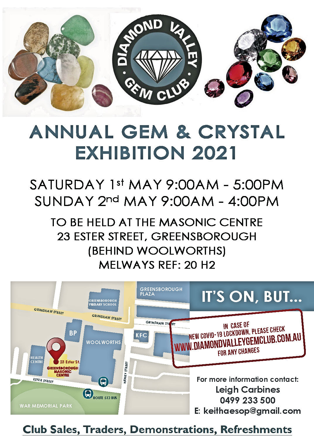 Diamond Valley Gem Club Gem & Crystal Show
